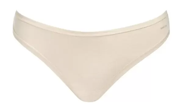 Стрінги жіночі "Однотон" бежеві