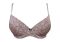 Бюстгальтер Push-Up "Квіточки" коричневий