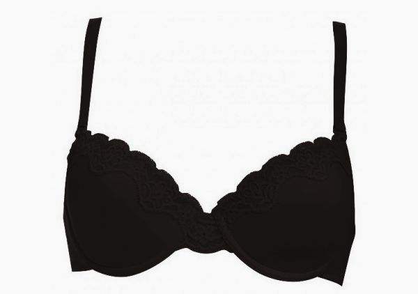 Бюстгальтер "Ноктюрн стерео" чорний