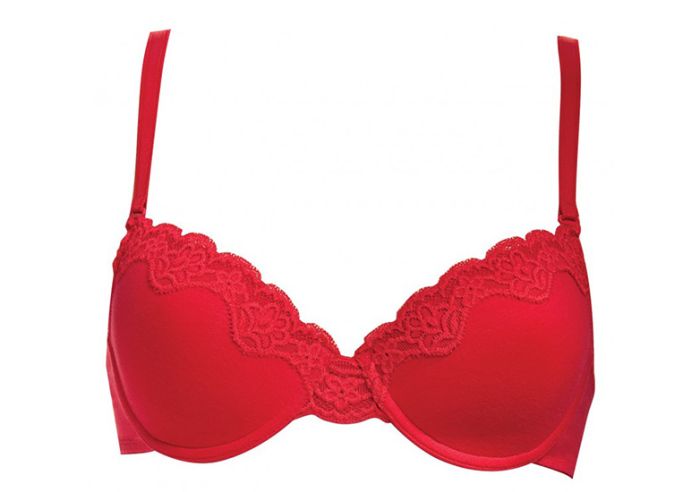 Бюстгальтер "Ноктюрн стерео" червоний