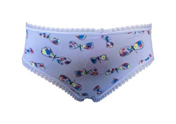 Бікіні "Метелики" блакитні