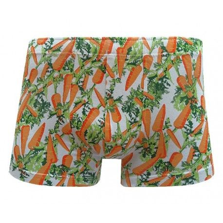 Міні-шорти чоловічі "Морквини" білі