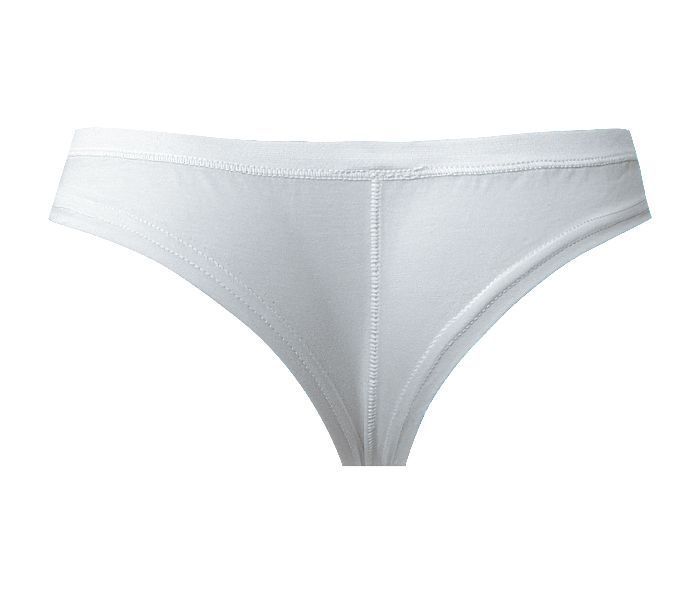 Міні-стрінги жіночі "Однотон" білий