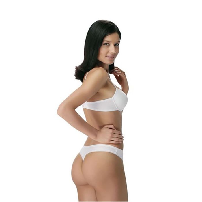 Стрінги жіночі "Однотон" білі